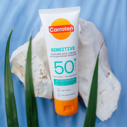 Carroten Sensitive Face Cream SPF 50