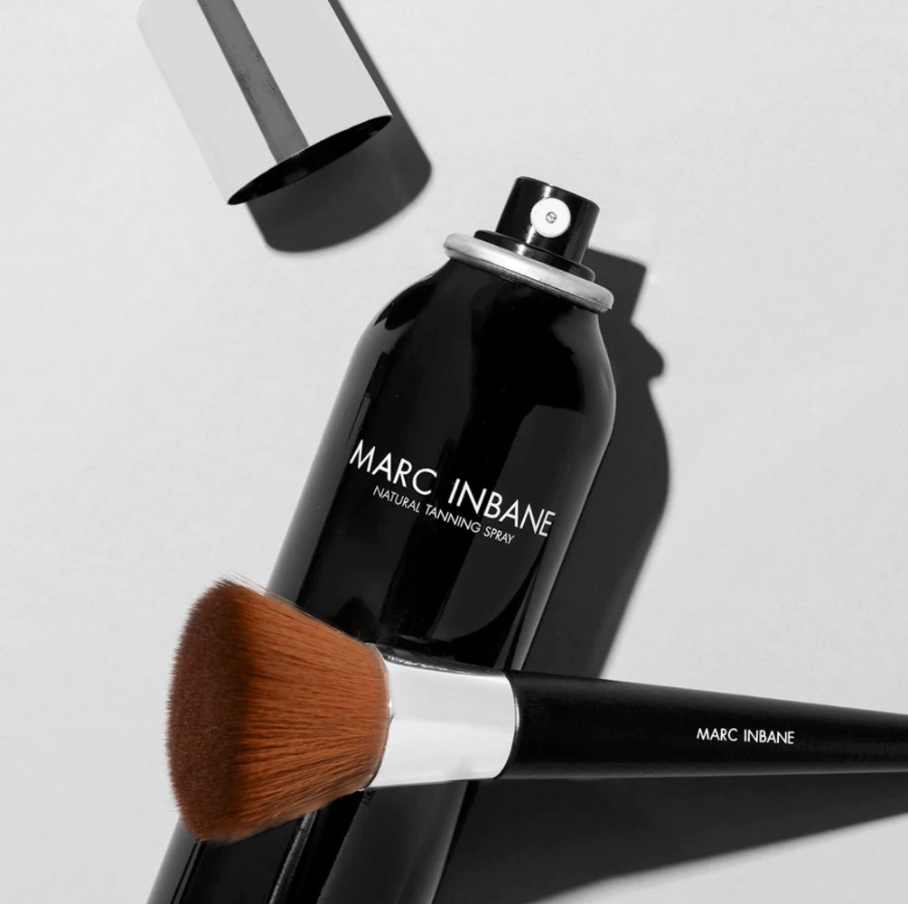 Marc Inbane Natural Tanning Spray og powder brush